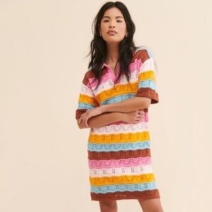 Callahan Anthropologie‎ Marg Polo Mini Dress xs
